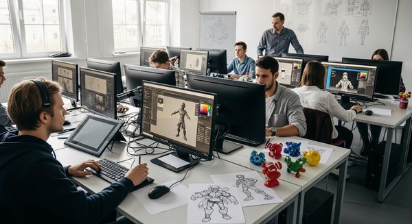 Formation infographiste jeux vidéo : les cursus et compétences pour réussir